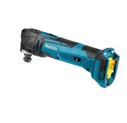 Makita DTM51Z 18V Multi-Tool Kit (Blue) with Two 18V 5.0Ah BL1850B Li-Ion Batteries Included